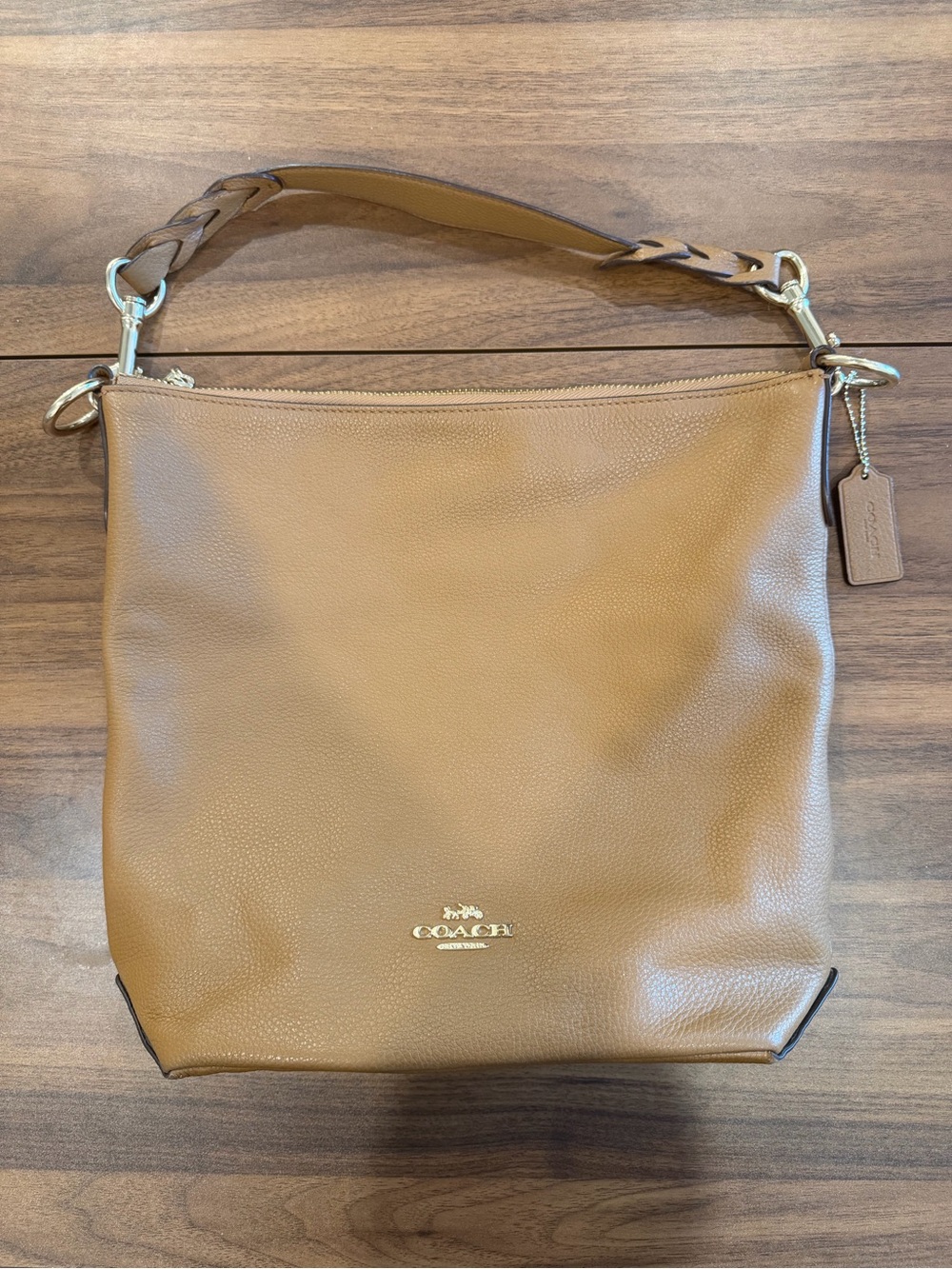 Coach Abby Duffle Bag in Light Brown